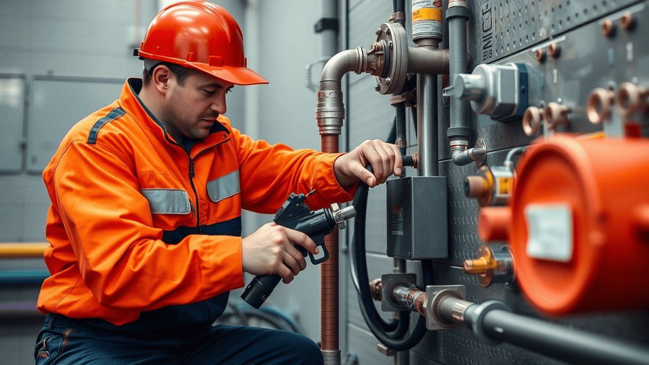 Gas line installation and repair
